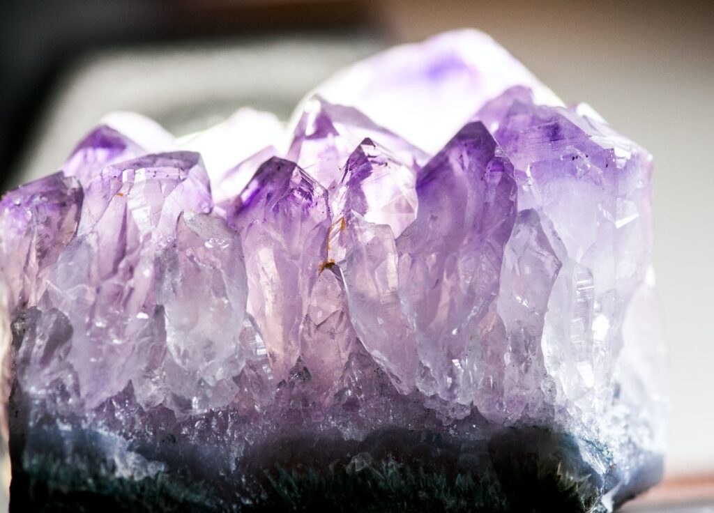 Purple amethyst